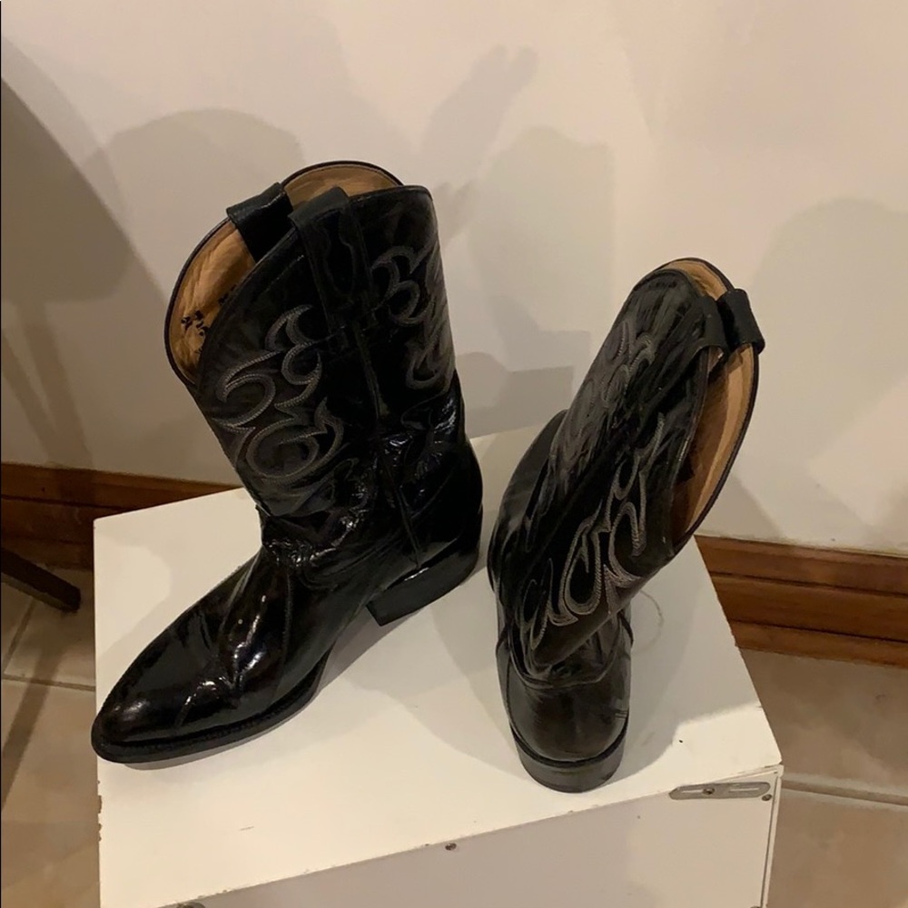 Eel Skin  boots